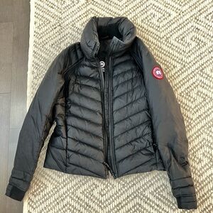 Canada goose black down jacket size small